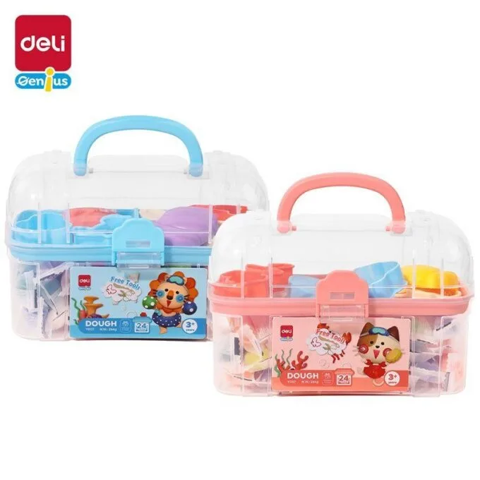 DELI GENIUS DOUGH 24 COLOURS WITH 9 MOLDS + 2 TOOLS — image 1