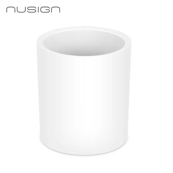 DELI NUSIGN PEN HOLDER Φ83 x95MM - WHITE — image 1