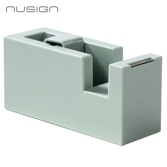 DELI NUSIGN TAPE DISPENSER 114X45X59MM GREEN — image 1