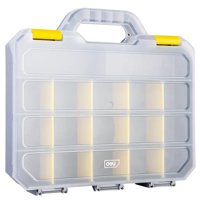 DELI STORAGE BOX 315X280X60MM WHITE — image 1
