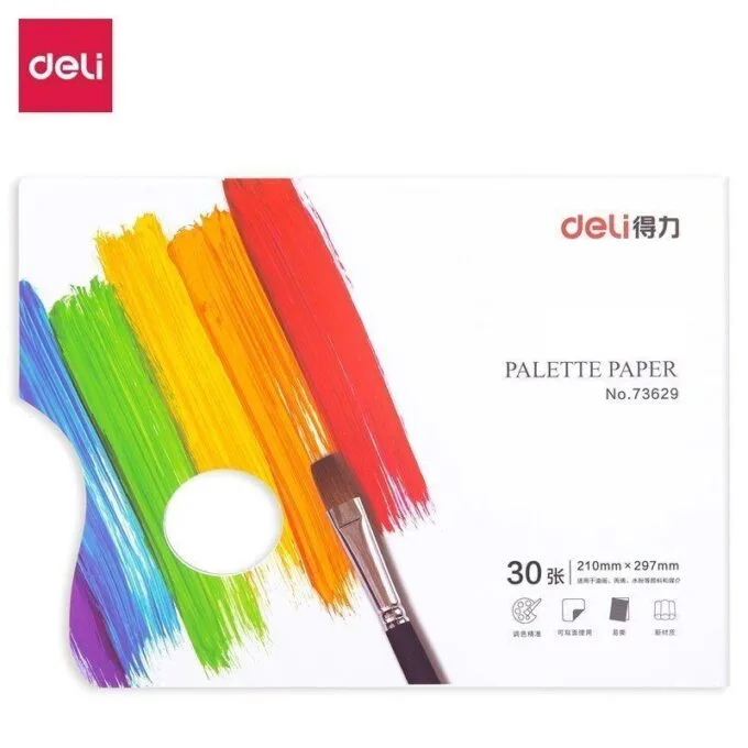 DELI PALETTE PAPER 210MM X 297MM - 30 SHEETS — image 1