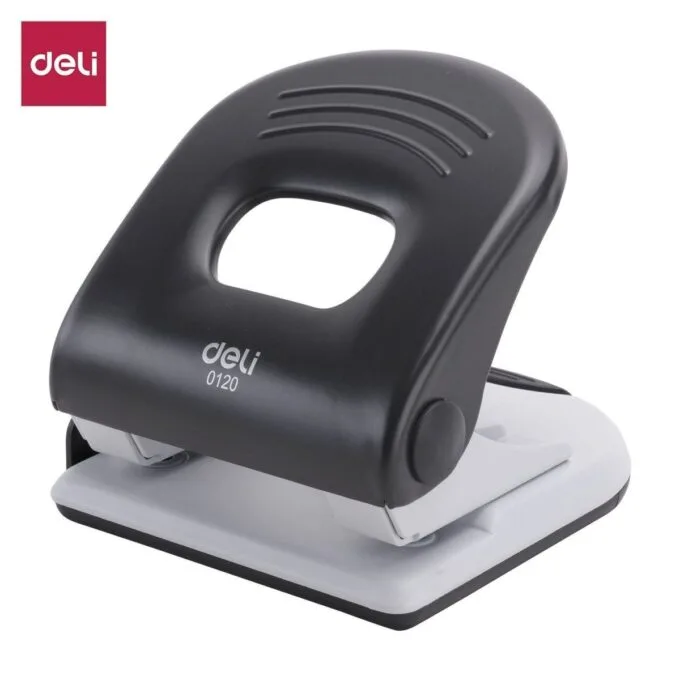 DELI METAL PUNCH 40 SHEETS GREY — image 1
