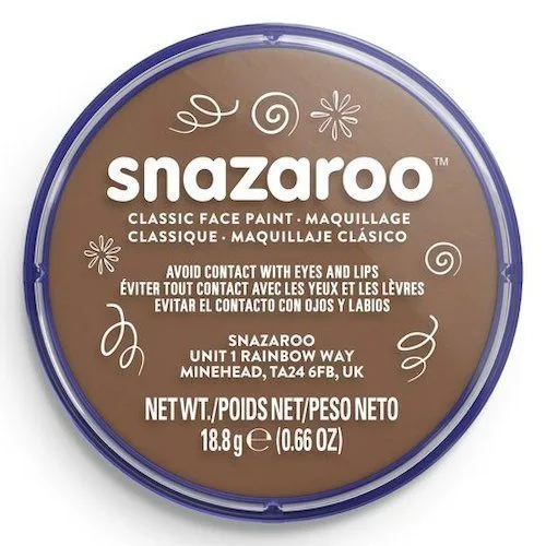 SNZ CLASSIC FACE PAINT 18ML POT BEIGE BROWN — image 1