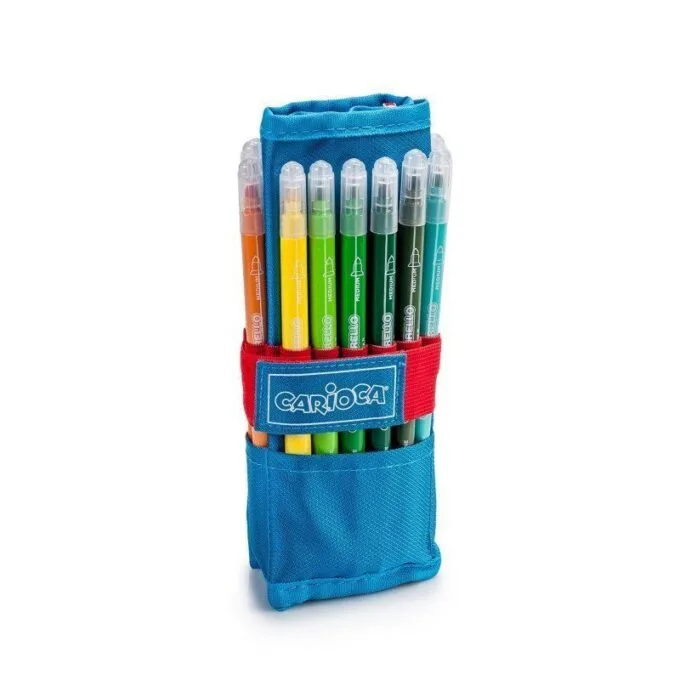 CARIOCA ROLLER BIRELLO 24 FINE NIB FELT MARKERS — image 1