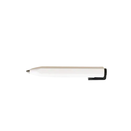SHORTY MECHANICAL PENCIL 3,15mm 7B EXTRA SOFT GRAPHITE WHITE BODY BLACK CLIP — image 1