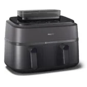 PHILIPS Non-fat fryer 9 l with double basket, function of NA550/00 steam