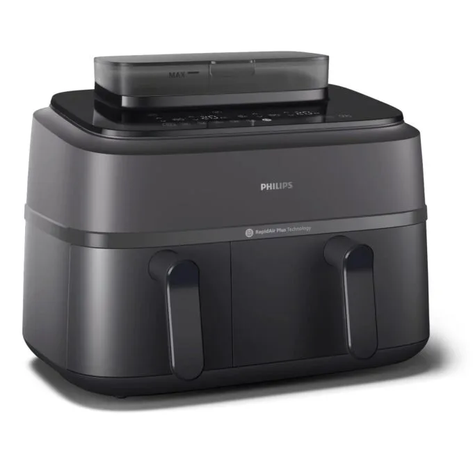 PHILIPS Non-fat fryer 9 l with double basket, function of NA550/00 steam — image 1