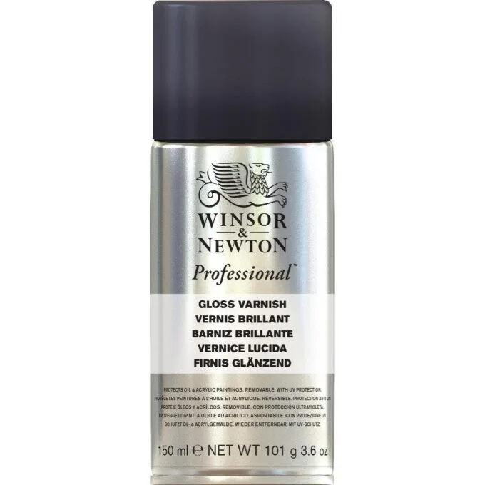 W&N PROFESSIONAL OIL ADDITIVE 150ML SPRAY GLOSS VARNISH V1 — image 1