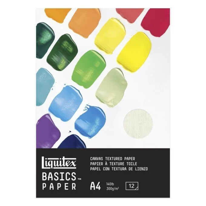 LQX ACRYLIC PAPER PAD 300G - A4 - 12 SHEETS — image 1