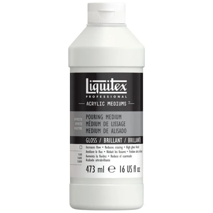 LQX ACRYLIC ADDITIVE 473ML BTL GLOSS POURING MEDIUM ROW — image 1
