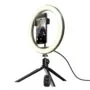 Trust Maku Ring Light Vlogging Kit - 10 inch LED 450 lm 3200-5600K USB Powered with Tripod & Phone Clamp