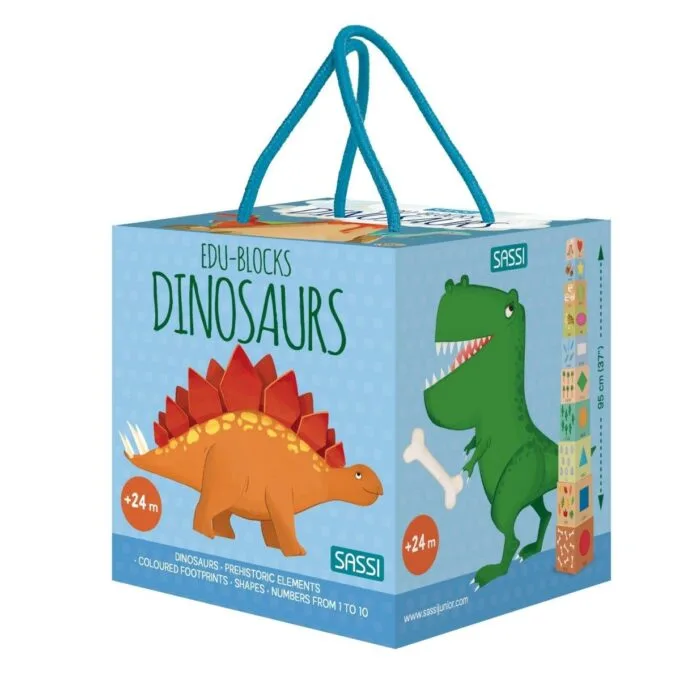 EDUCATIONAL BLOCKS - DINOSAURS — image 1