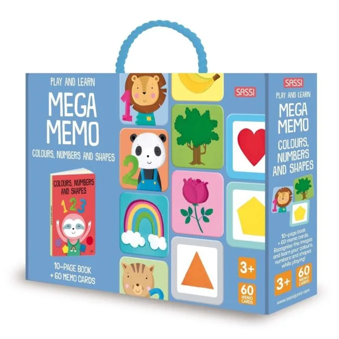 MEGA MEMO - COLOURS, NUMBERS AND SHAPES — image 1