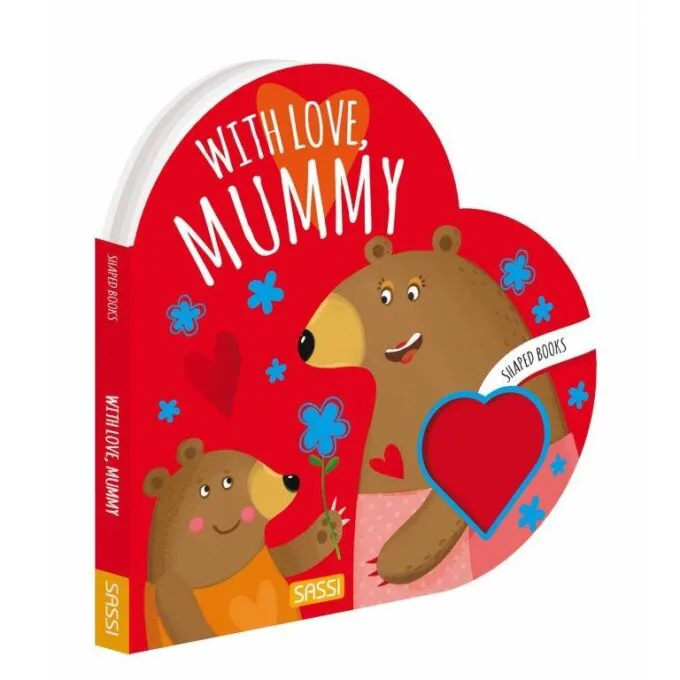SHAPED BOARD PICTURE BOOKS - WITH LOVE MOMMY — image 1