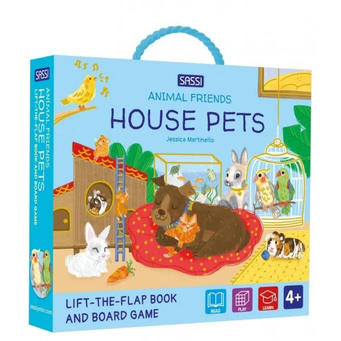 MY FIRST BOARD GAMES - ANIMAL FRIENDS - HOUSE PETS — image 1