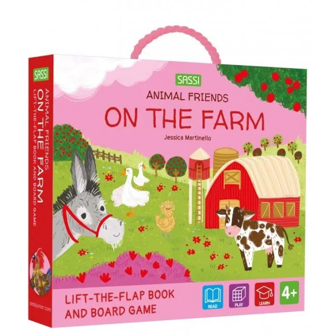 MY FIRST BOARD GAMES - ANIMAL FRIENDS - ON THE FARM — image 1