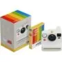 Polaroid Now Gen 3 Pebble White Bundle with Color Film (8 photos)