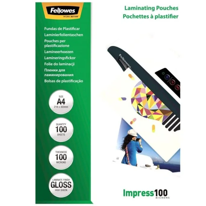 Fellowes A5 100 mic. — image 1