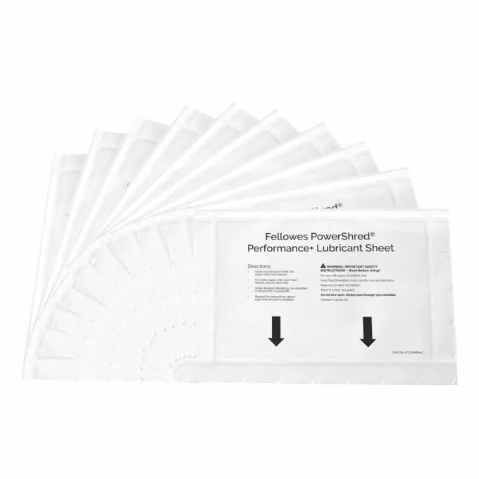 Fellowes oil sheets for shredders 10 pcs. — image 1