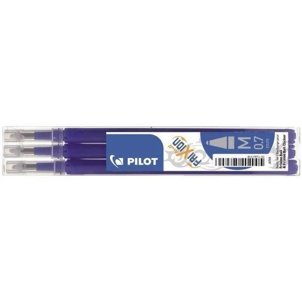 PILOT REFILL FOR FRIXION BALL 0.7MM BLUE 3PCS SET — image 1
