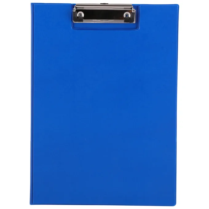 DELI CLIPBOARD A4 VERTICAL BLUE — image 1