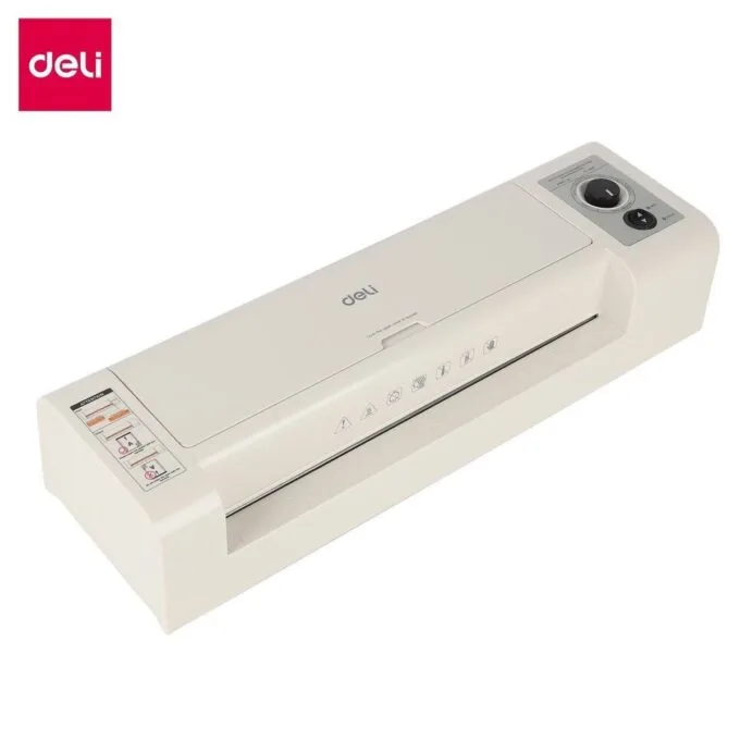 DELI LAMINATOR WIDTH: A3 - LAMINATING FILM RANGE: 80-200 MIC — image 1