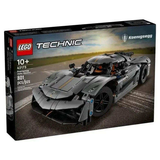 LEGO Technic 42173 Grey hypercar Koenigsegg Jesko Absolut — image 1