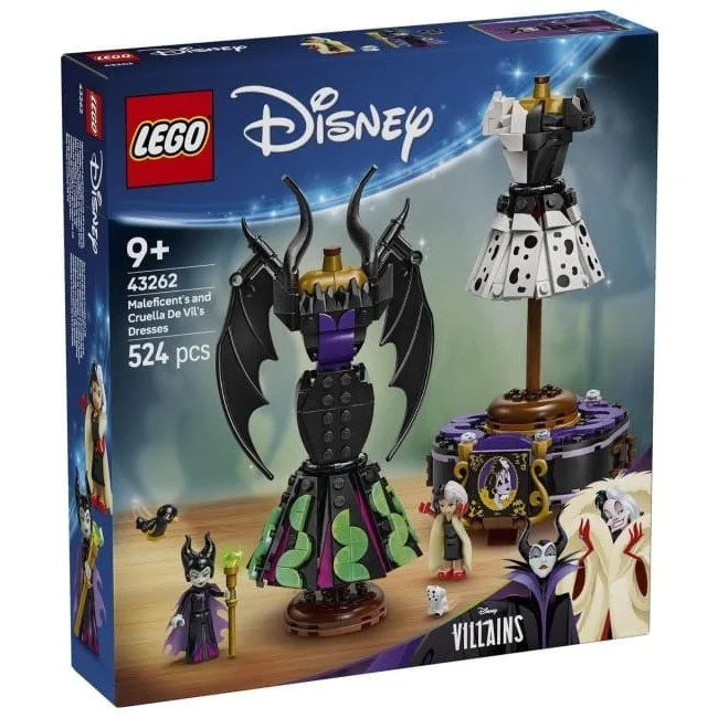 LEGO Disney 43262 Diabolin and Cruelli De Mon Dresses — image 1