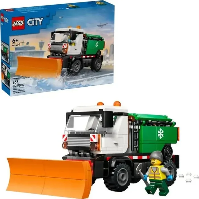 LEGO City 60490 Snow plough — image 1