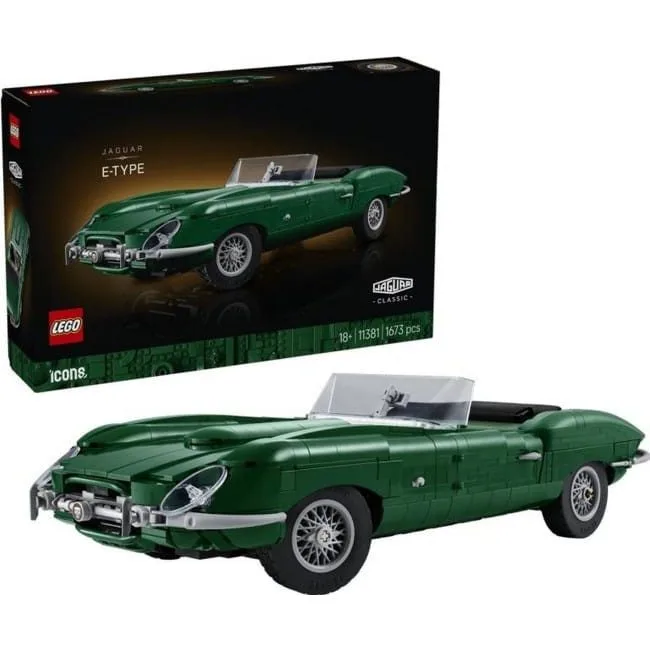 LEGO Icons 11381 Jaguar Type E — image 1