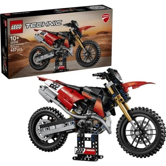 LEGO Technic 42238 Motorcycle Ducati Desmo450 MX Factory — image 1
