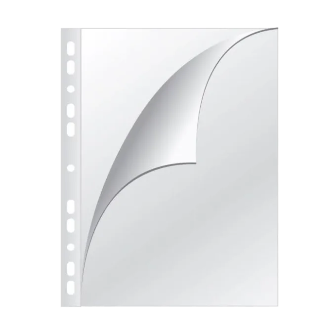 HI PLUS A4 L FOLDER W/ 11 HOLES 100PCS 120MIC — image 1