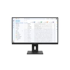 Lenovo ThinkVision E27-40 - 27-inch FHD IPS Monitor 1920x1080 100Hz 4ms 300cd/m² Speakers HDMI DP VGA Height Adjustable VESA Raven Black