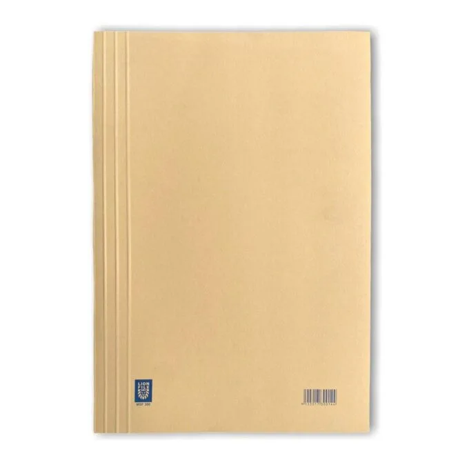 LION SQUARE CUT FOLDER - BUFF — image 1