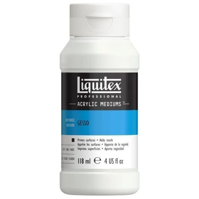 LQX PRO ACRYLIC ADDITIVE 4OZ BTL WHITE GESSO — image 1