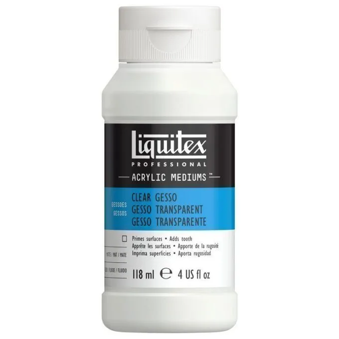 LQX PRO ACRYLIC ADDITIVE 118ML BTL TRANSPARENT GESSO — image 1
