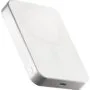 Zens Slim Qi2 Aluminium Powerbank 10000 mAh compatible with MagSafe and Qi2 white