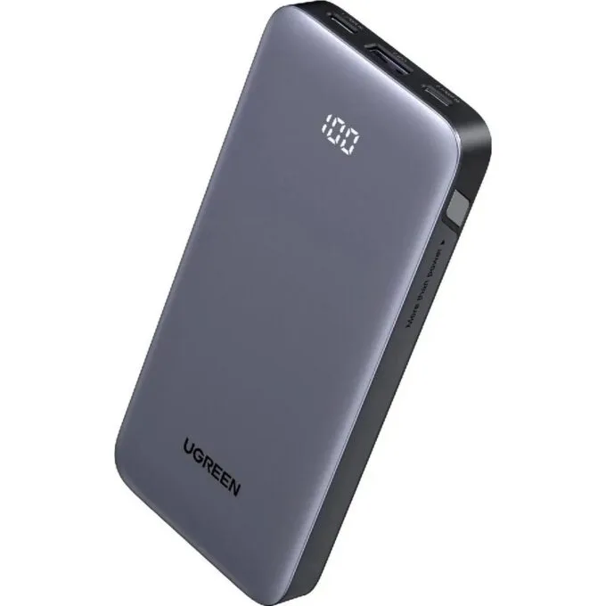 Ugreen Nexode 10000 mAh 30W USB-A 2xUSB-C szary — image 1