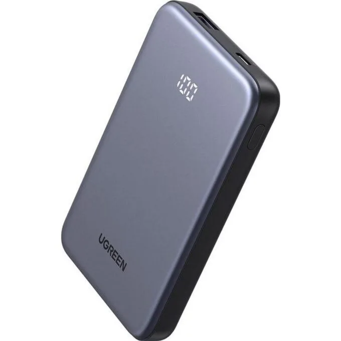 Ugreen 10000 mAh PB507 20W USB + USB-C grey — image 1