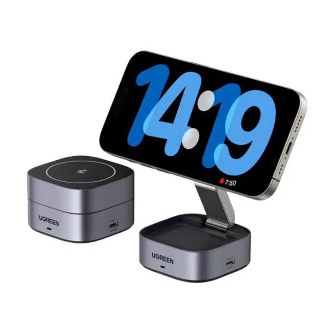Ugreen W256 20W black + USB-C cable for USB-C 1m — image 1