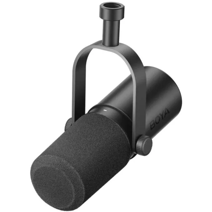 BOYA CastMic P60B - XLR & USB-C Dual-Diaphragm USB Microphone & Arm 24bit 192kHz Plug&Play — image 2