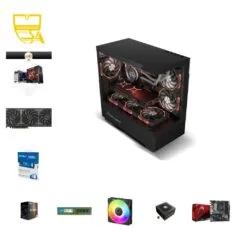 Custom Gaming PC - Ryzen 5 5600X, RTX 5060 Ti 8GB, 16GB DDR4, 500GB NVMe