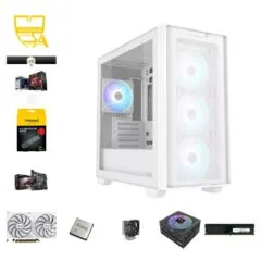 Custom Gaming PC - Ryzen 7 5700X, RTX 5060, 16GB DDR4, 1TB NVMe