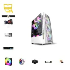 Custom 1080p Gaming PC - Intel Core i5-14400F, Radeon RX 6400 4GB, 16GB DDR5, 1TB NVMe