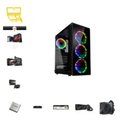 Custom Gaming PC - Ryzen 7 5700X, RTX 5060, 16GB DDR4, 2TB NVMe