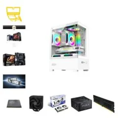 Custom Gaming PC - Ryzen 5 5600, Intel Arc 10GB, 16GB DDR4, 500GB NVMe
