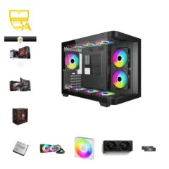 Custom Gaming PC - Ryzen 7 5700X, Intel Arc B580 TITAN 12GB, 16GB DDR4-3600, 1TB NVMe