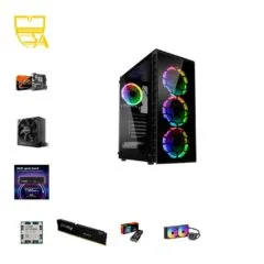 Custom Gaming PC - Ryzen 5 7600X, Radeon RX 9060 XT, 16GB DDR5, 1TB NVMe