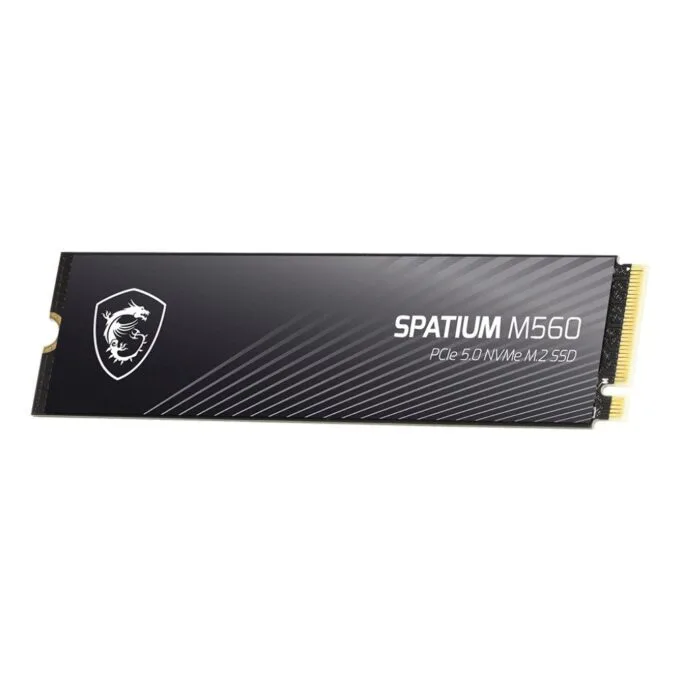 MSI SSD SPATIUM M560 2TB PCIe 5.0 NVMe 2.0 M.2 2280 (10300/8700 MB/s) 3D NAND — image 1