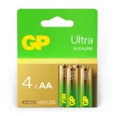 GP AA Alkaline Batteries - 4 Pack Blister - GP0060-1
